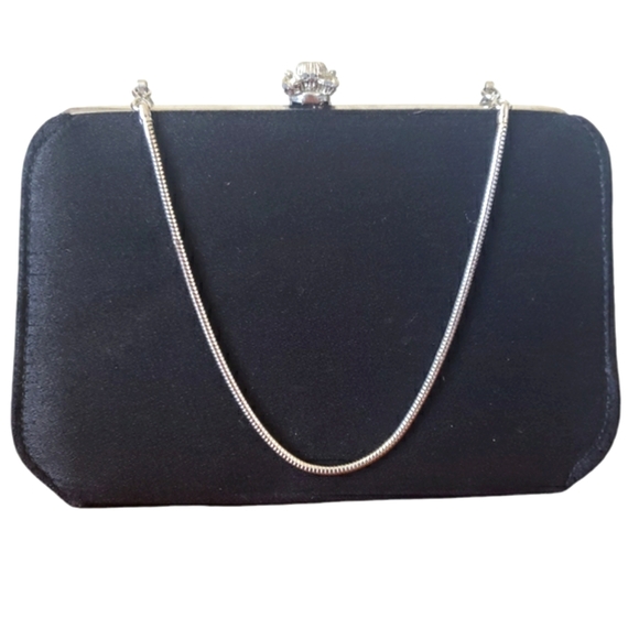Evening/ Party Black Mini Handbag. - Picture 2 of 14